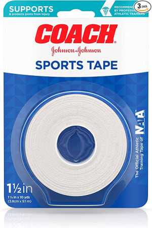 Band-Aid Johnson & Johnson Coach Sports Tape Purchase here: https://amzn.to/3xLbX36